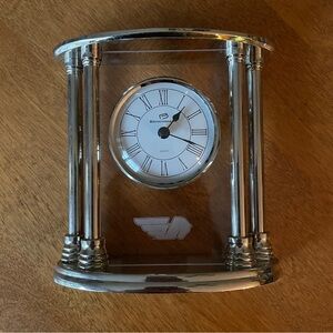 Buell Motorcycle Quartz Desk Clock, Iconic Pegasus Logo, Vintage Collectible